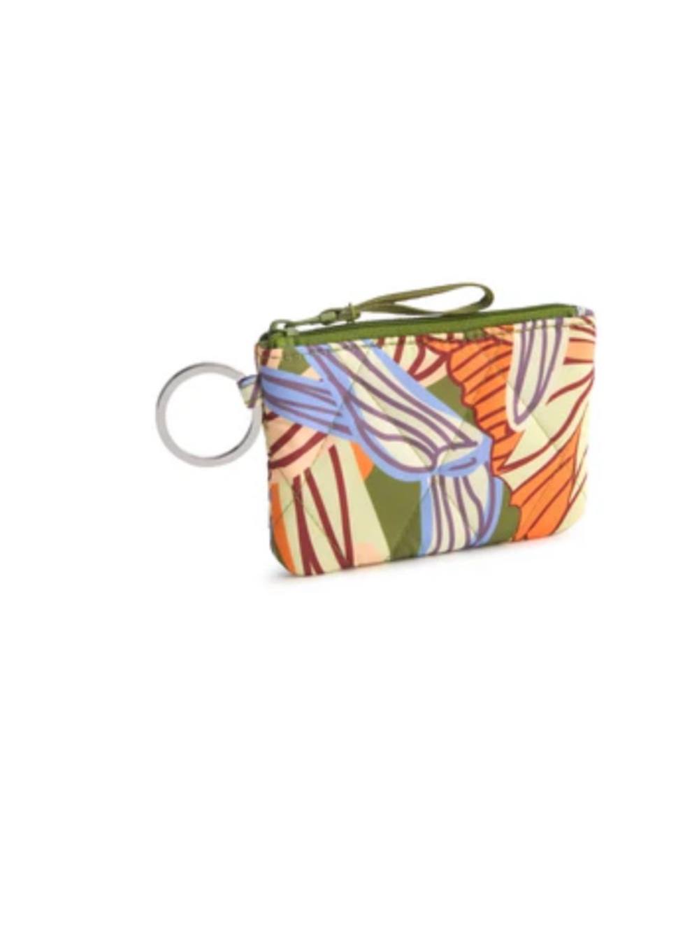 NWT Vera Bradley Essential Small Zip-Around Wallet - Evening Garden